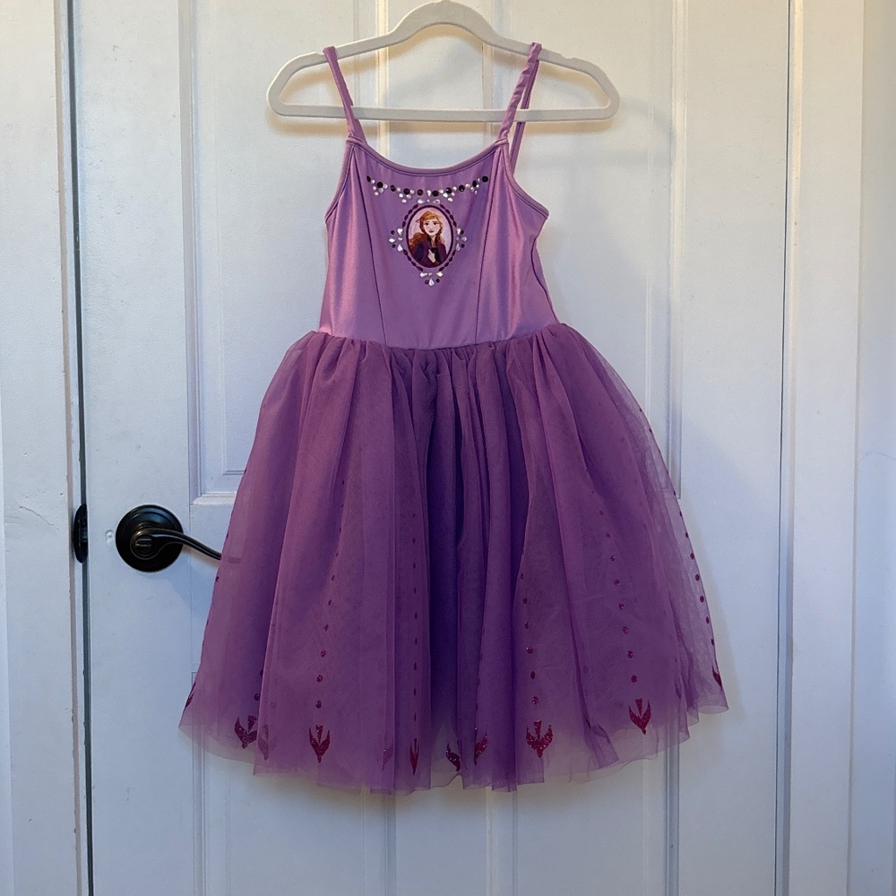 Disney Frozen Anna tulle leotard ballet dress